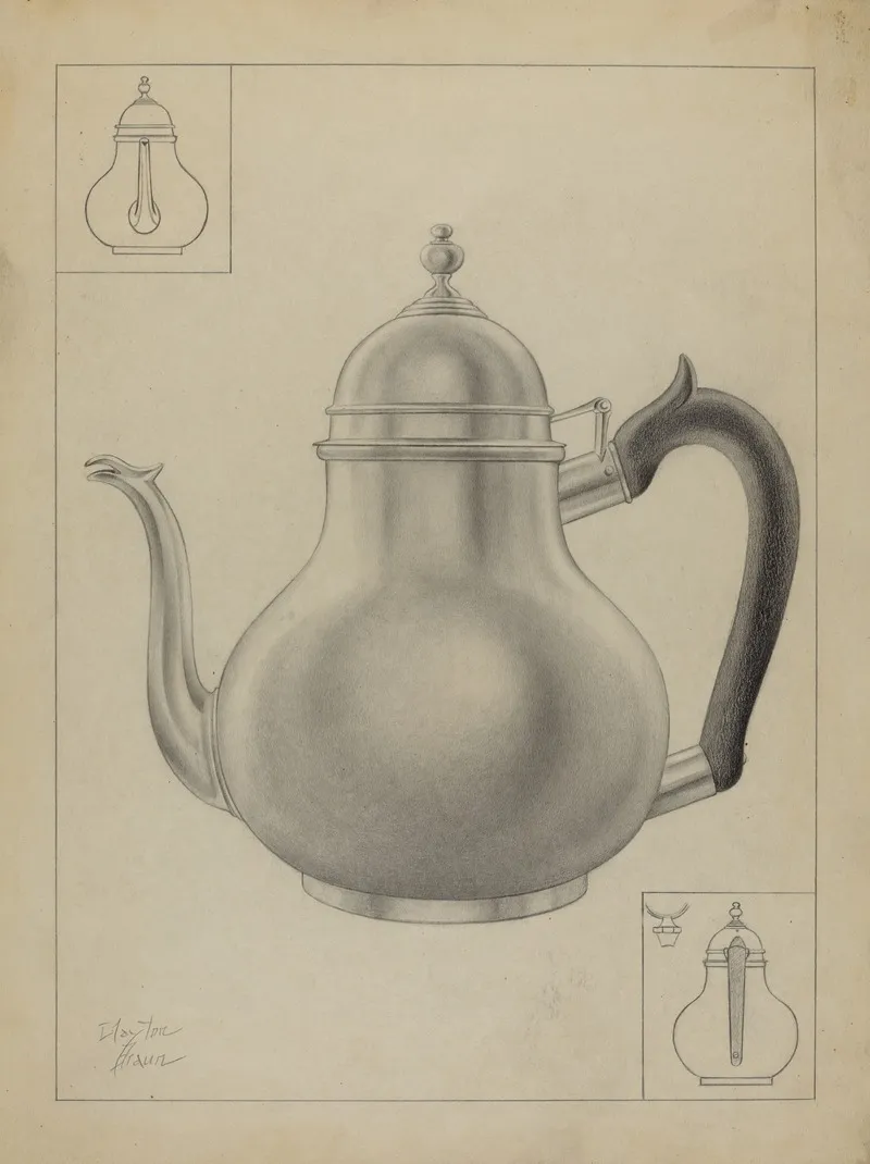 Silver Teapot 12