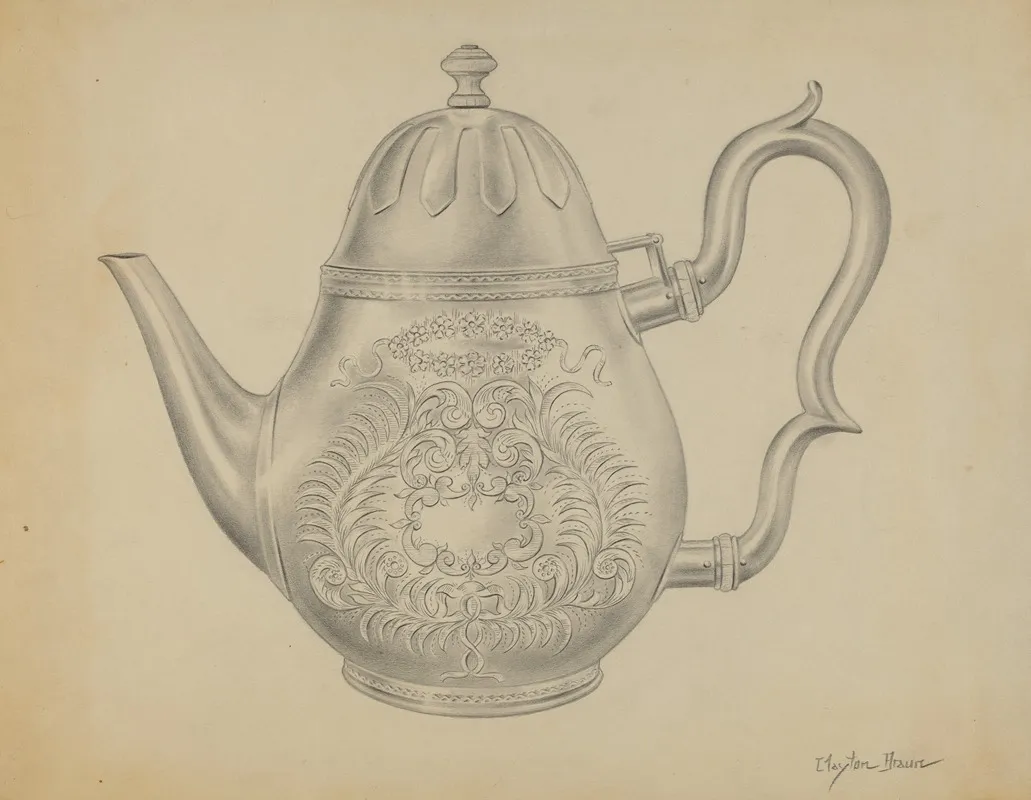 Silver Teapot 13