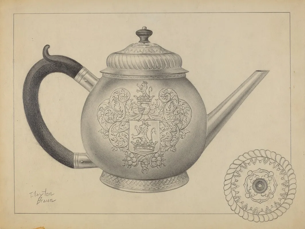 Silver Teapot 14