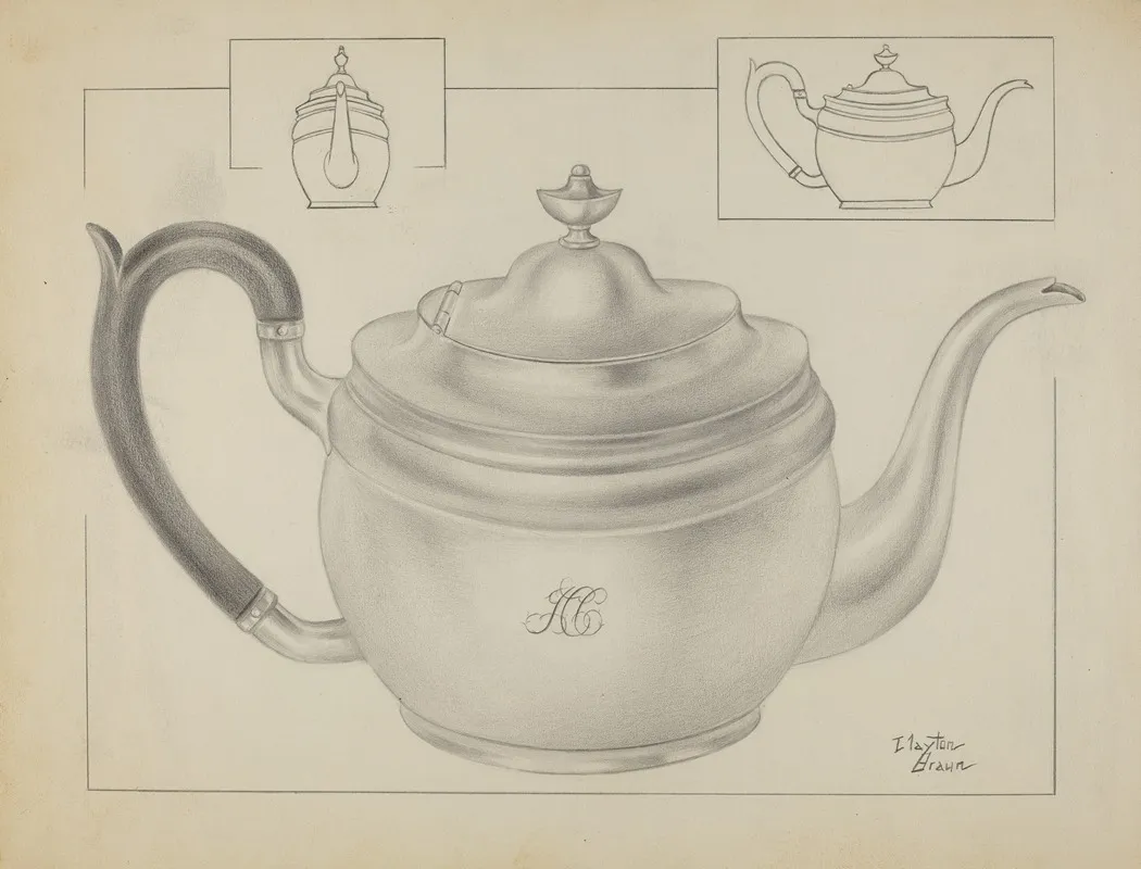 Silver Teapot 17