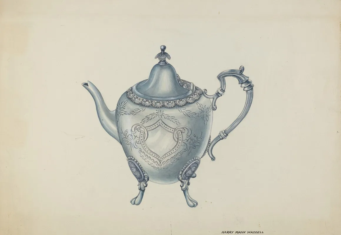 Silver Teapot 38