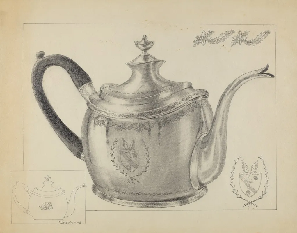 Silver Teapot 41