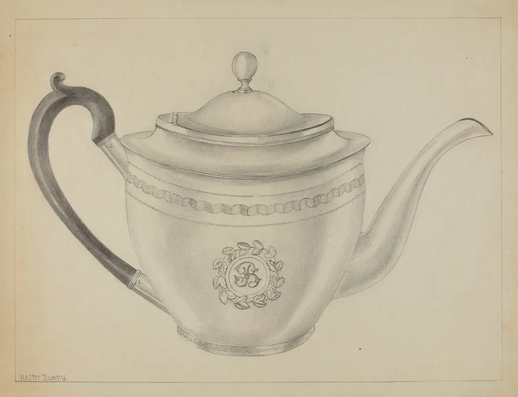 Silver Teapot 44