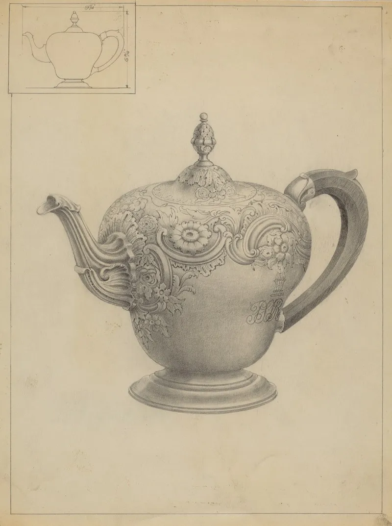 Silver Teapot 7