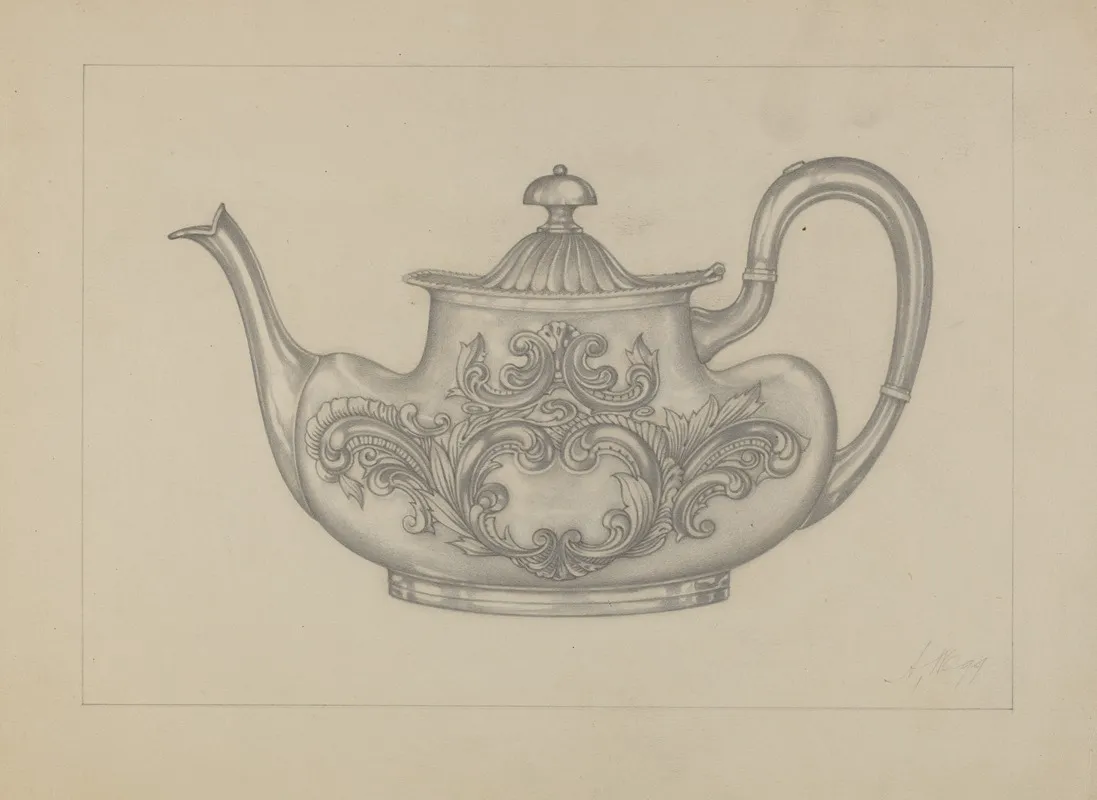 Silver Teapot 8