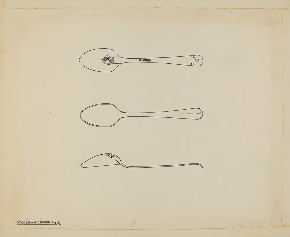 Silver Teaspoon 17
