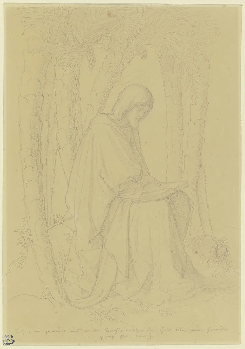 Simon The Zealot 2 by Eduard von Steinle - Canvas Print