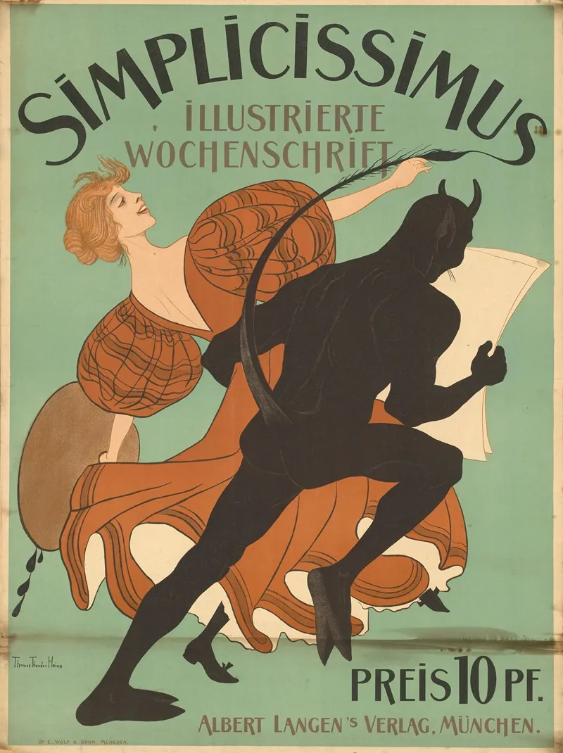 Simplicissimus Illustrierte Wochenschrift