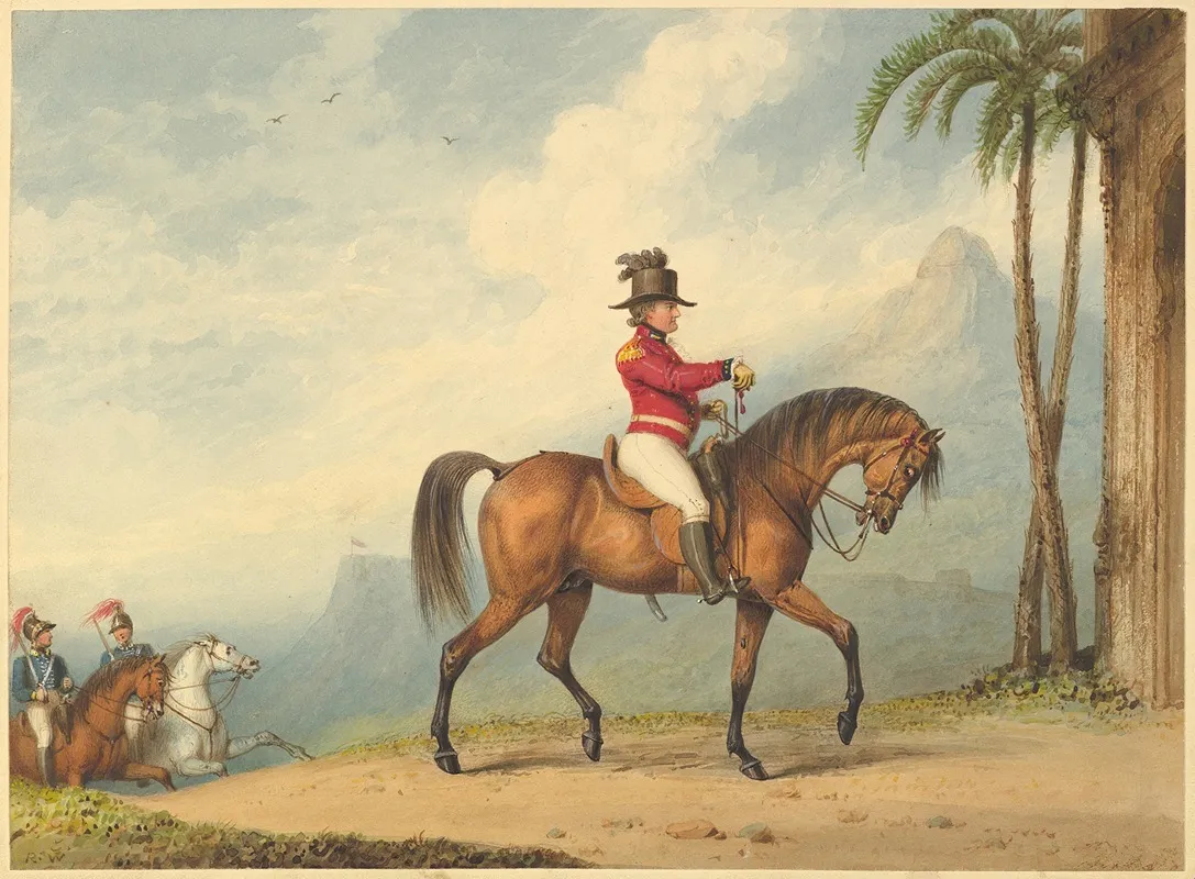 Sir John Floyd On Horseback