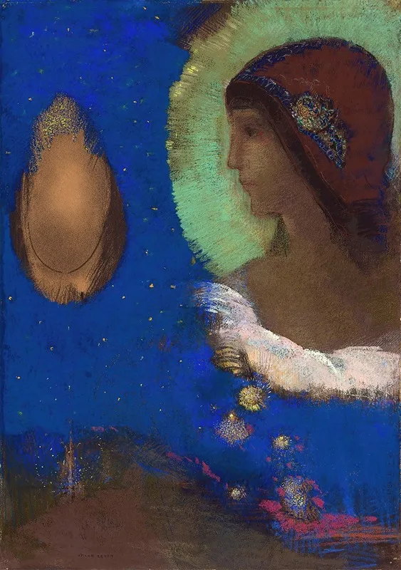 Sita by Odilon Redon - Canvas Print