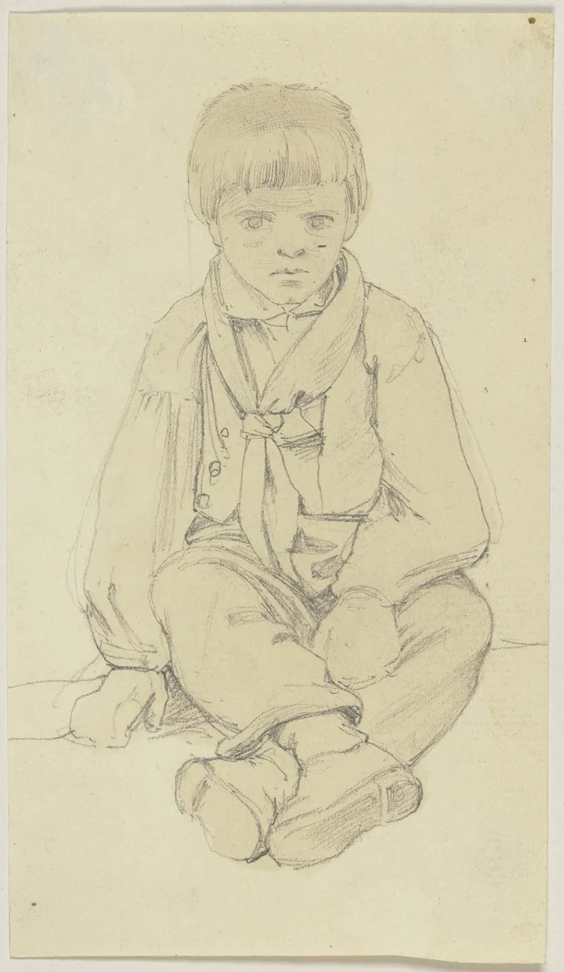 Sitting Boy 2