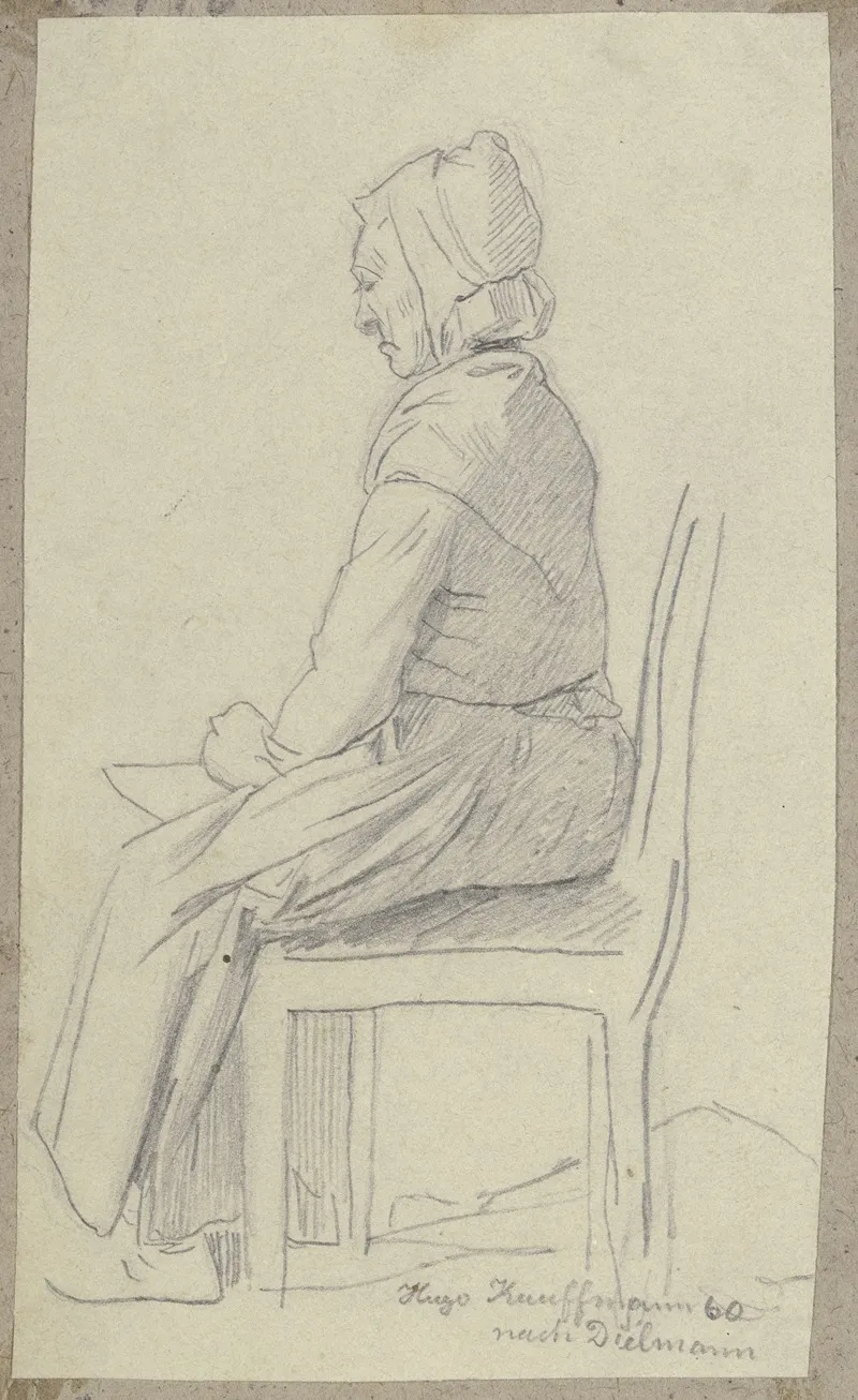 Sitting Old Woman 2