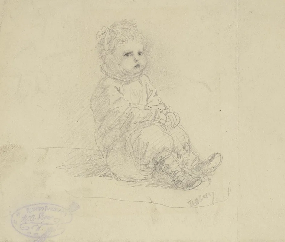 Sitting Toddler