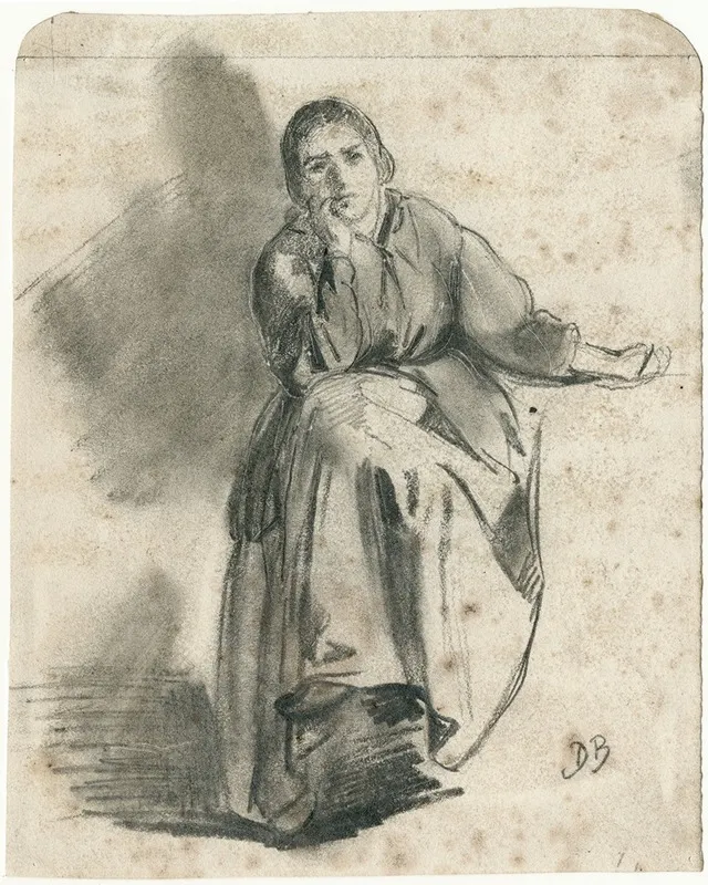 Sitting Woman 6