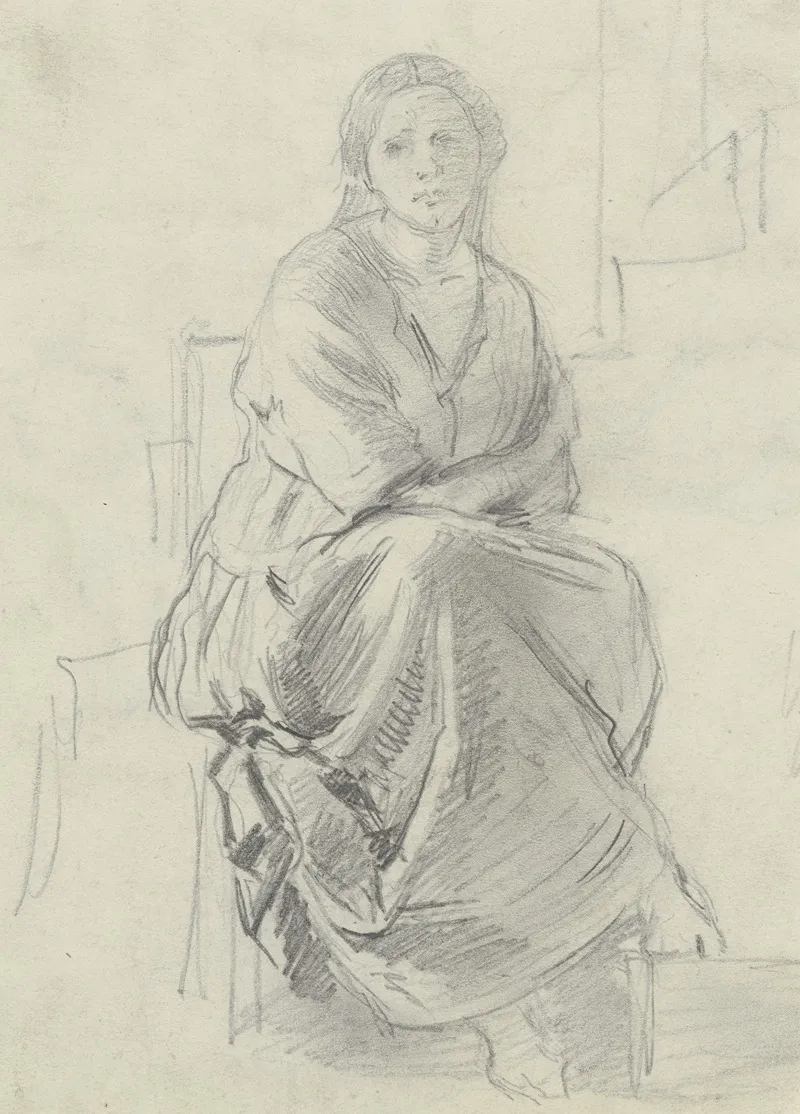 Sitting Woman 8