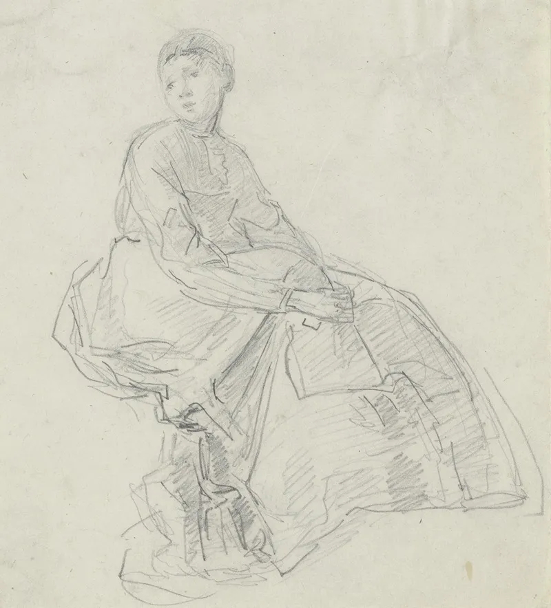Sitting Woman 9