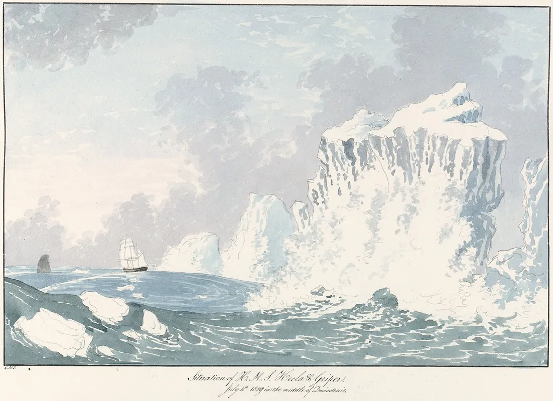 Situation Of H M S Hecla Griper 2