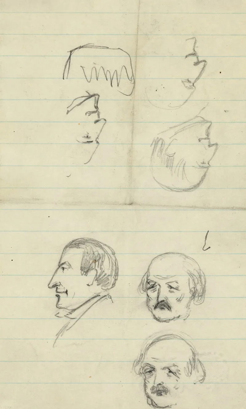 Six Bust Sketches