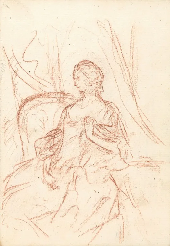 Sketch 3 by Benjamin West - Canvas Print