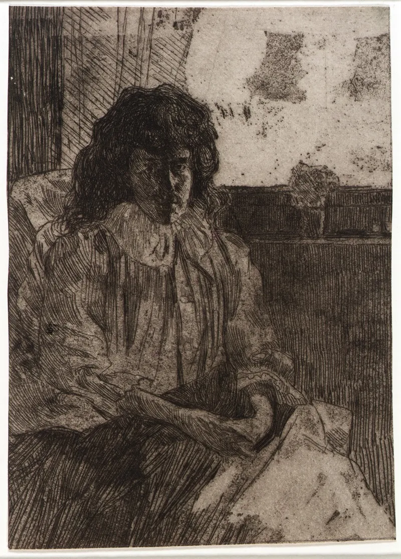 Sketch By The Window No 2