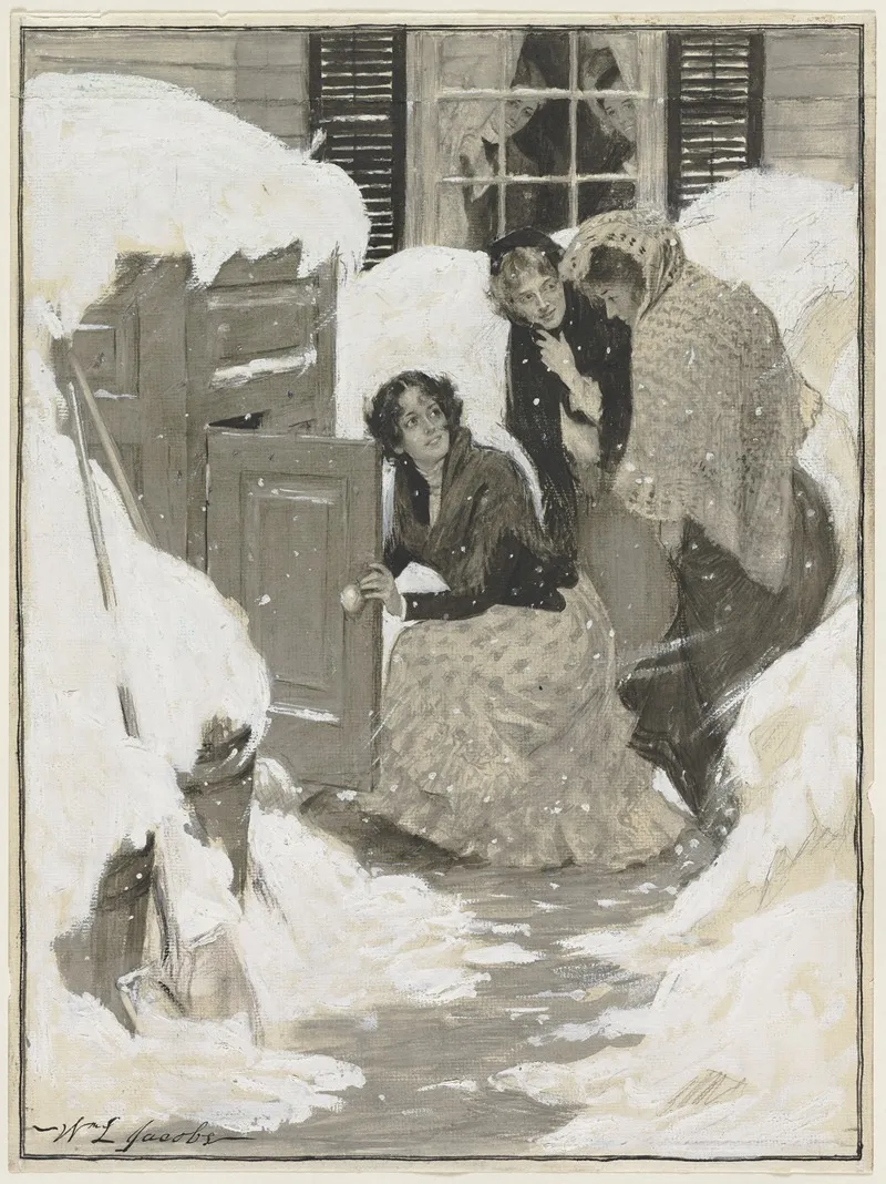 Sketch For A Book Illustration