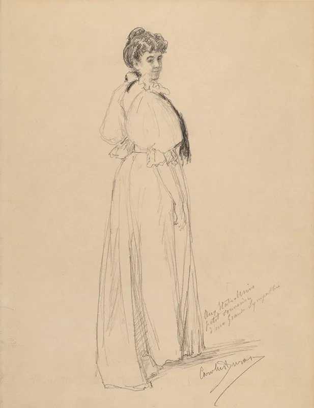Sketch Of A Lady