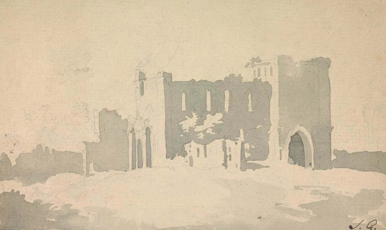 Sketch Of Castle
