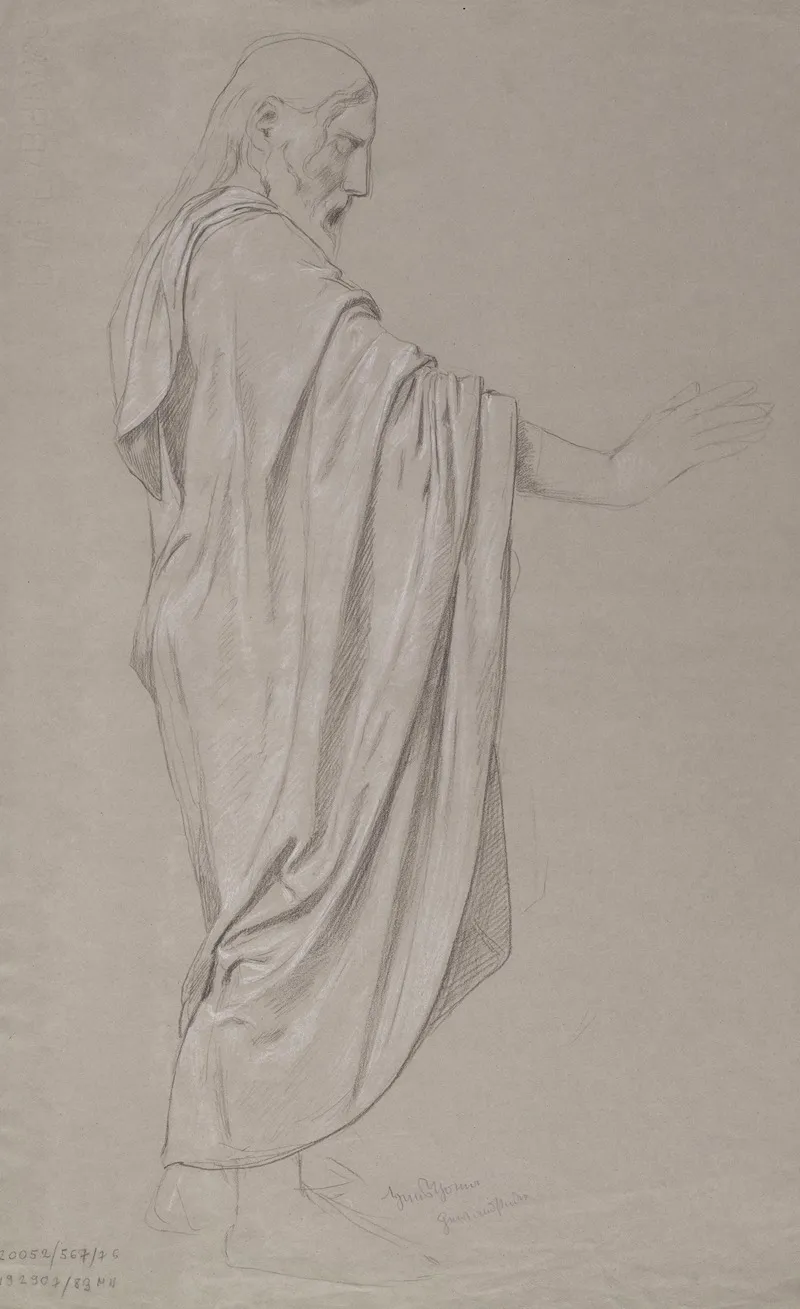 Sketch Of The Figure Of Christ 2