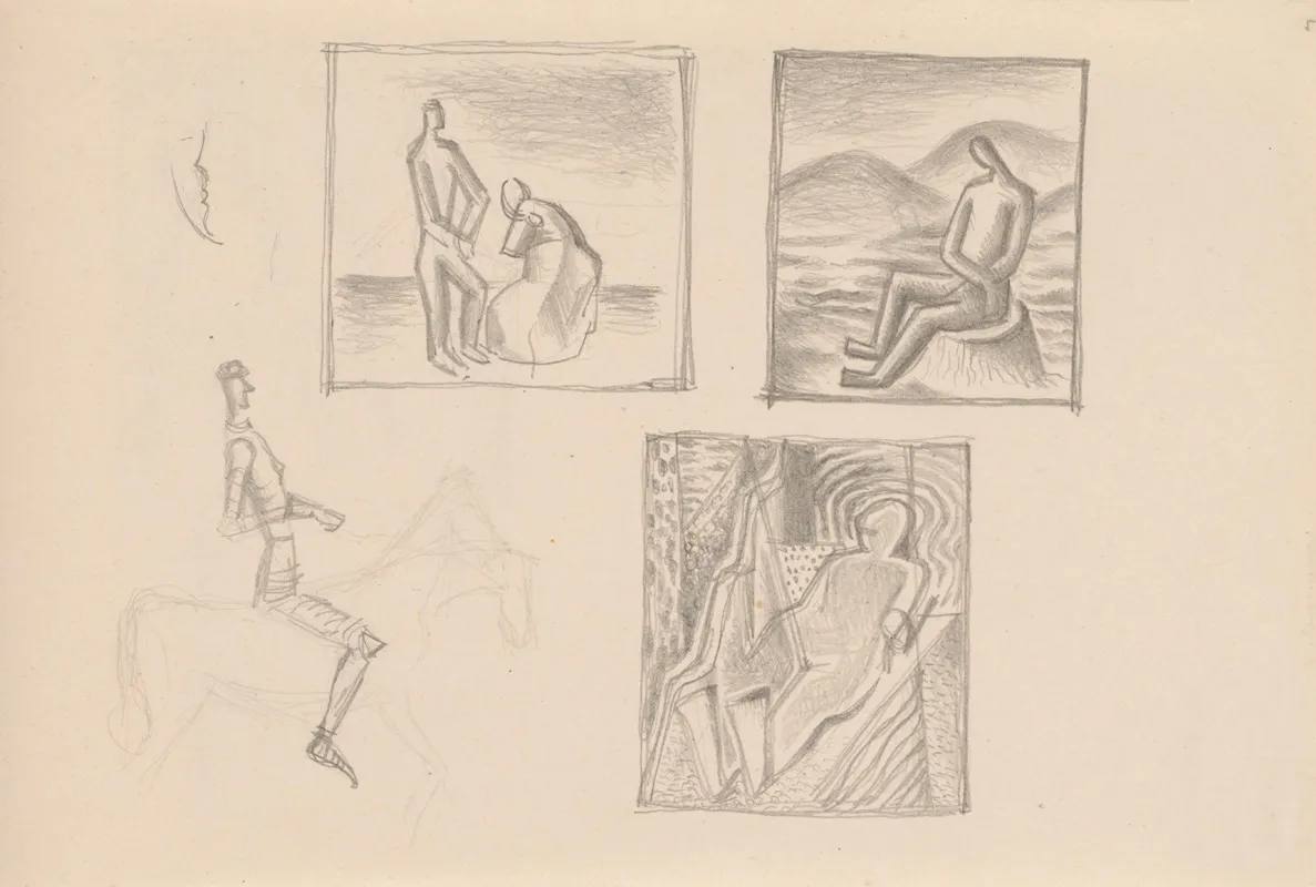 Sketchbook 111 by Mikuláš Galanda - Canvas Print