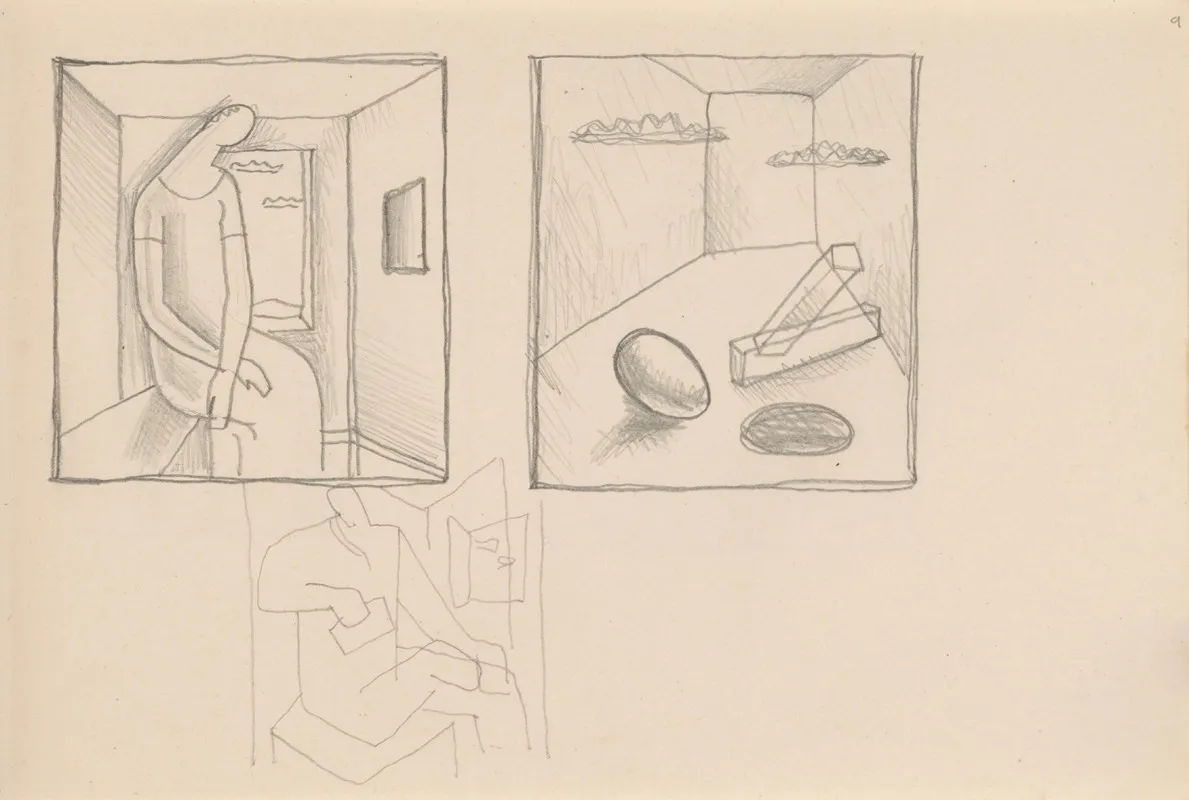 Sketchbook 95 by Mikuláš Galanda - Canvas Print