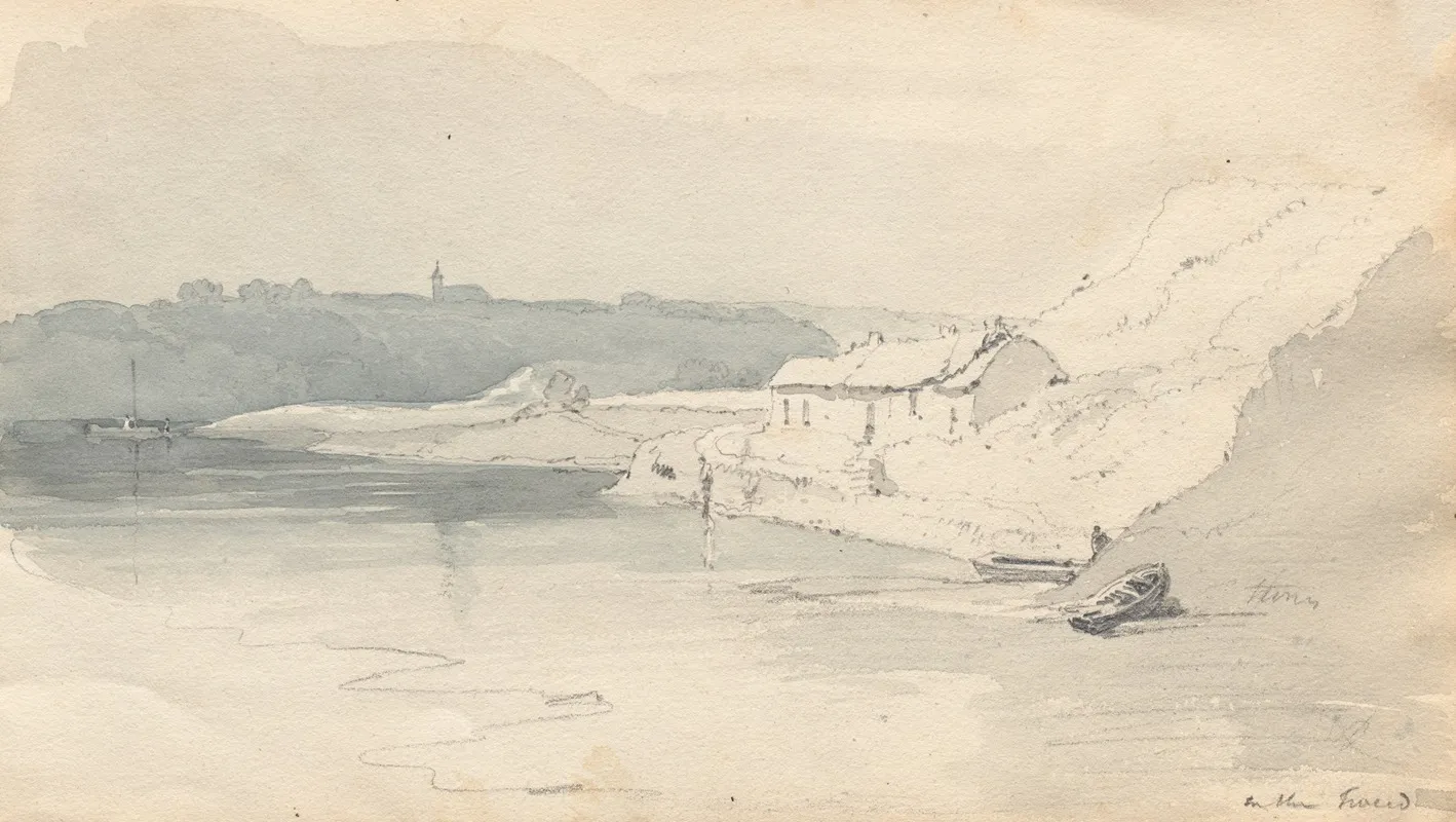 Sketchbook On The by Samuel Prout - Canvas Print