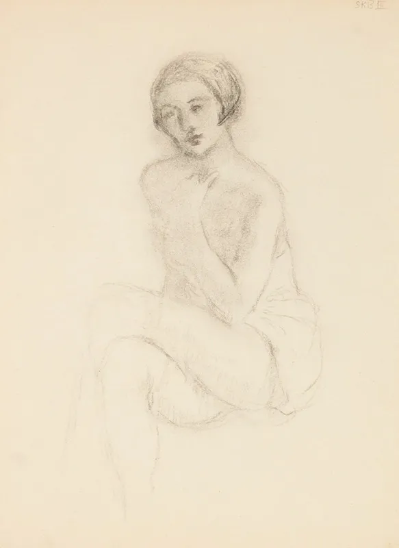 Sketchbook Sketch 4 by Frederick Carl Frieseke - Canvas Print