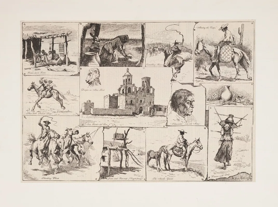 Sketches Among The Papagos Of San Xavier