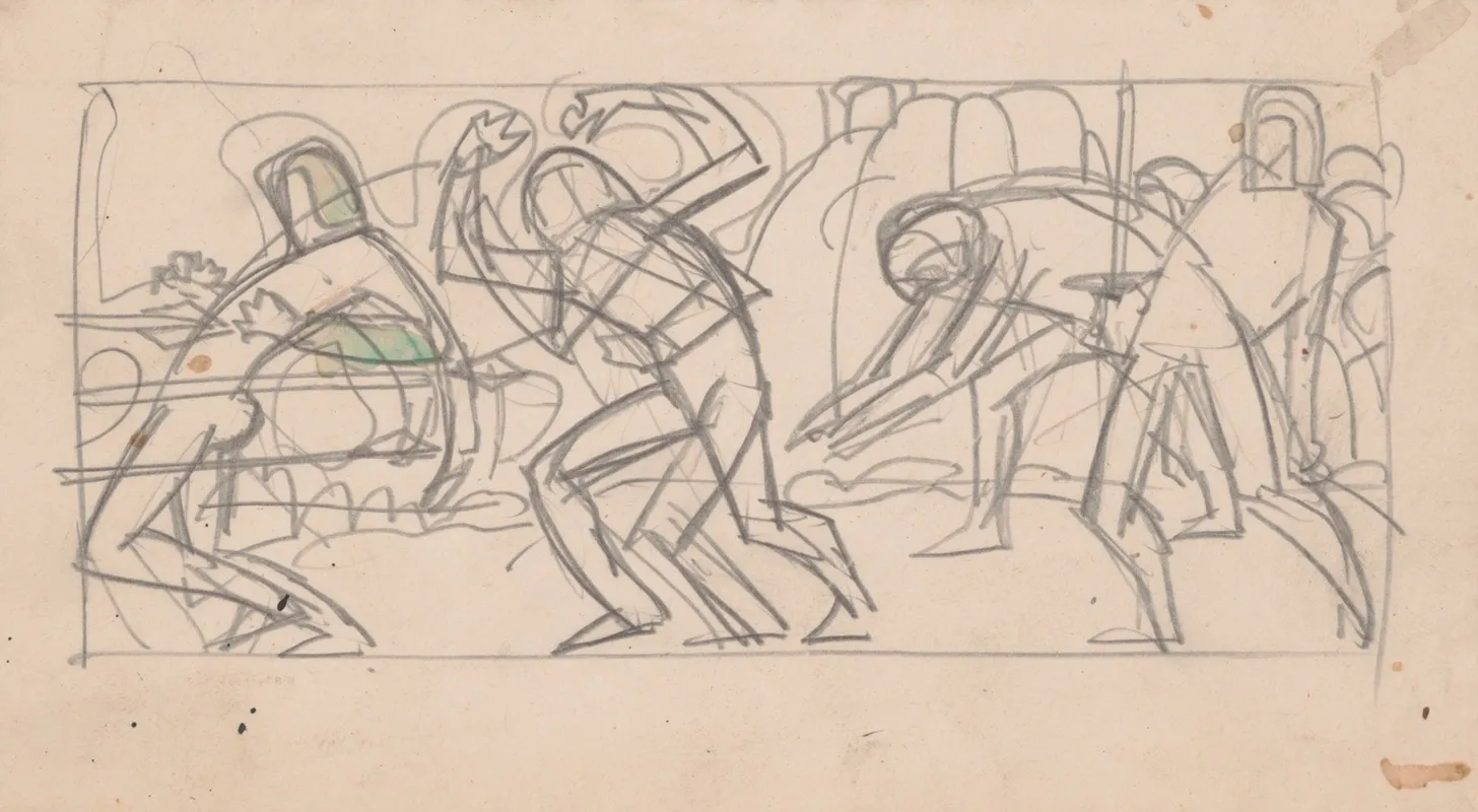 Sketches And Drawings Related To Der Soldat In Der Deutschen Vergangenheit By George Liebe