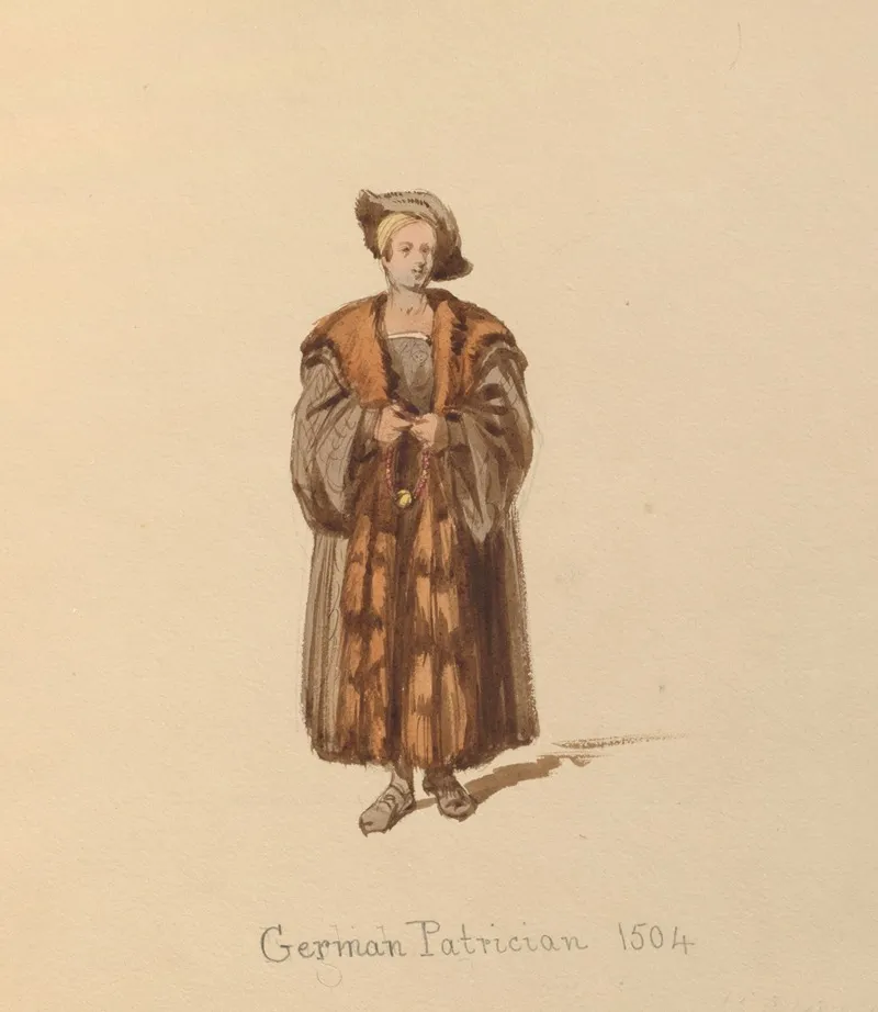 Sketches Of Costume Pl 011