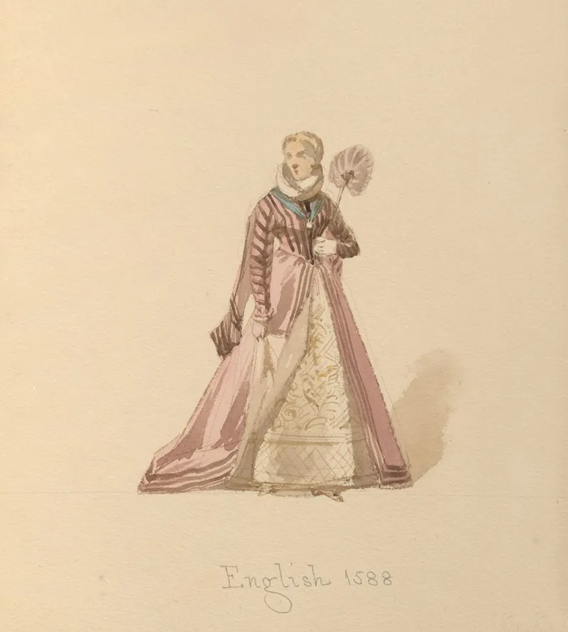 Sketches Of Costume Pl 034