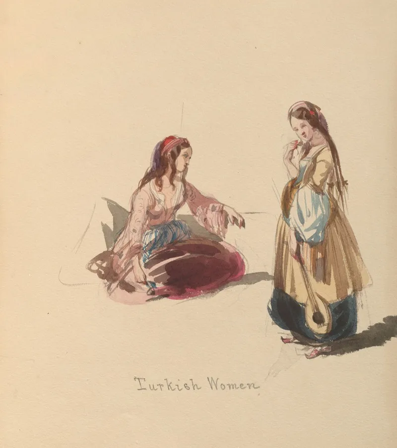 Sketches Of Costume Pl 056