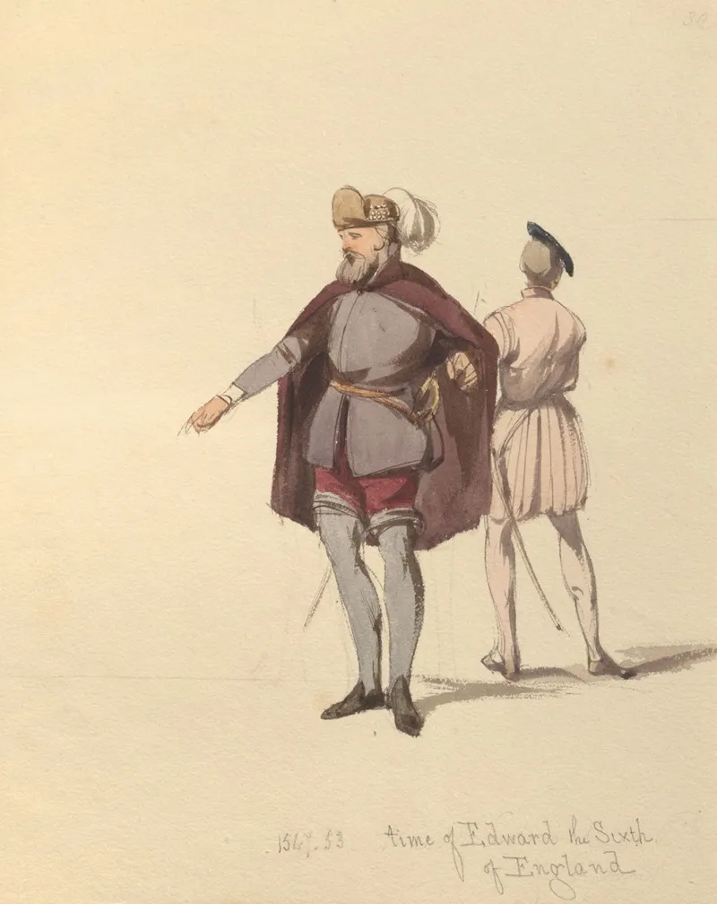 Sketches Of Costume Pl 095