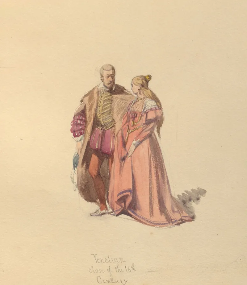 Sketches Of Costume Pl 115