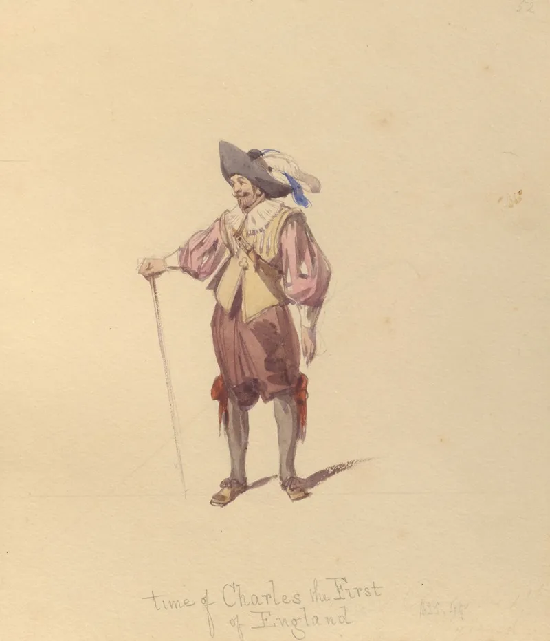 Sketches Of Costume Pl 117