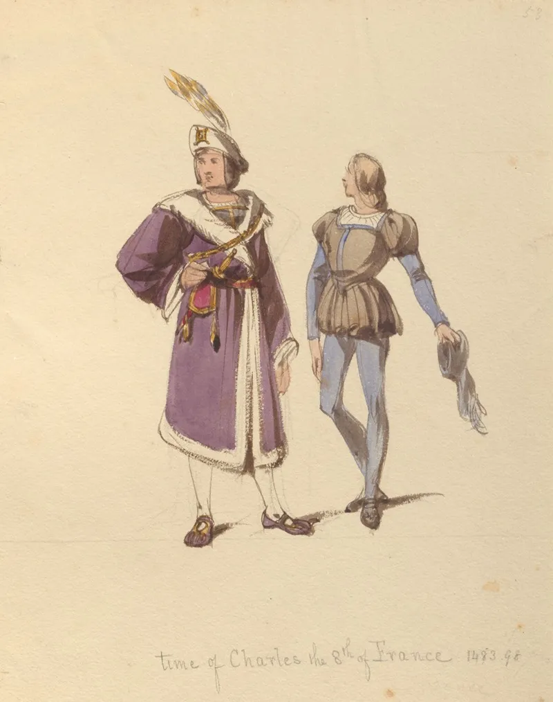 Sketches Of Costume Pl 118