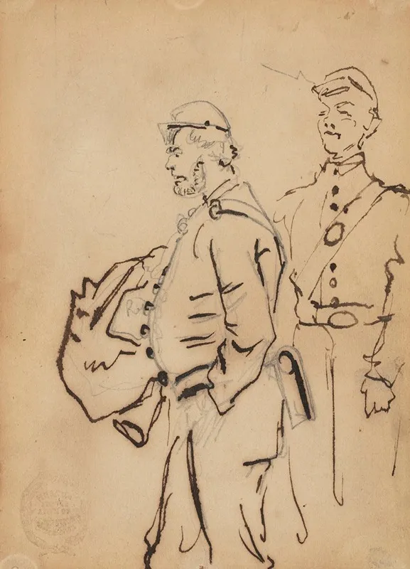 Sketches Of Soldiers