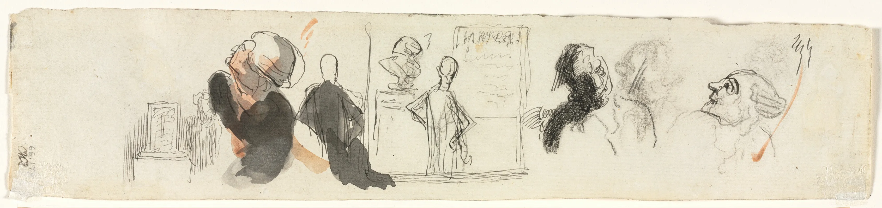 Sketches Of Various Figures