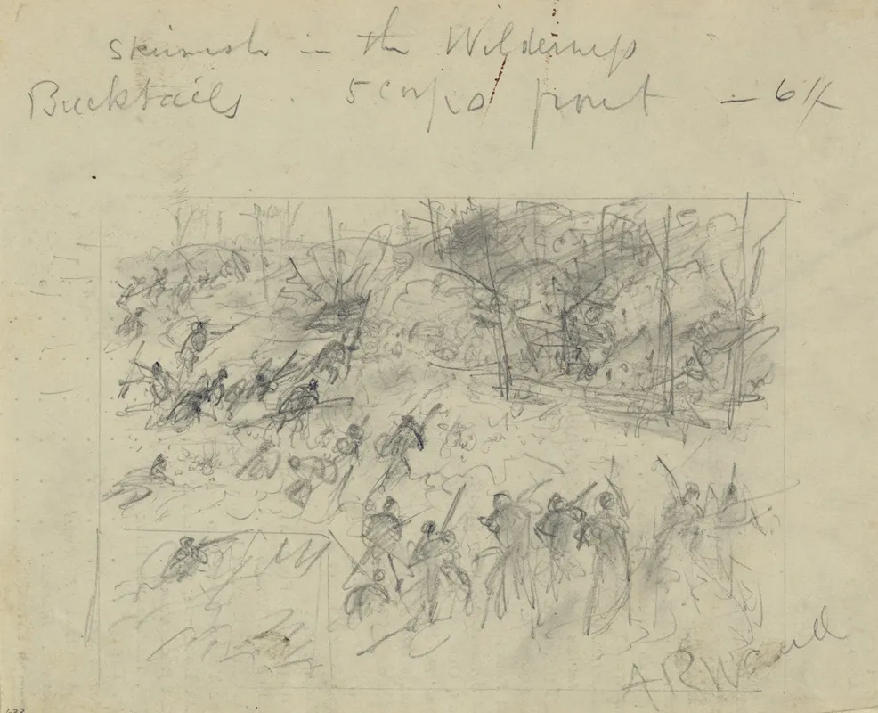 Skirmish In The Wilderness Bucktails 5 Corps Point 64