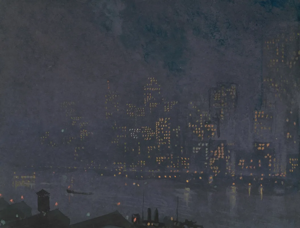 Skyscrapers At Night