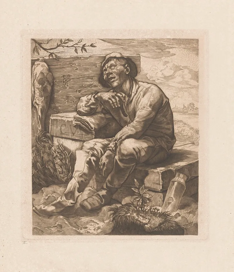 Slapende Polderjongen