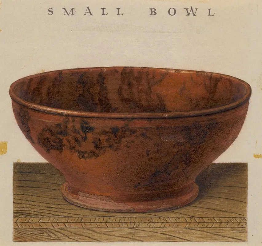 Small Bowl by Alfred Parys - Canvas Print