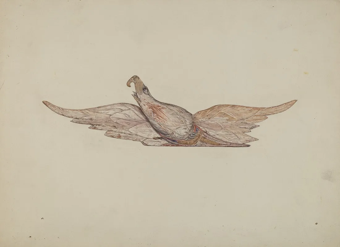 Small Carved Bellamy Eagle