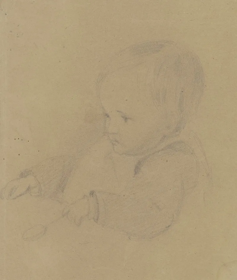 Small Child With Spoon