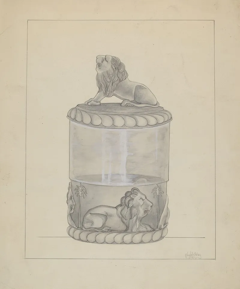 Small Jar 2 by Kay Whiteley - Canvas Print